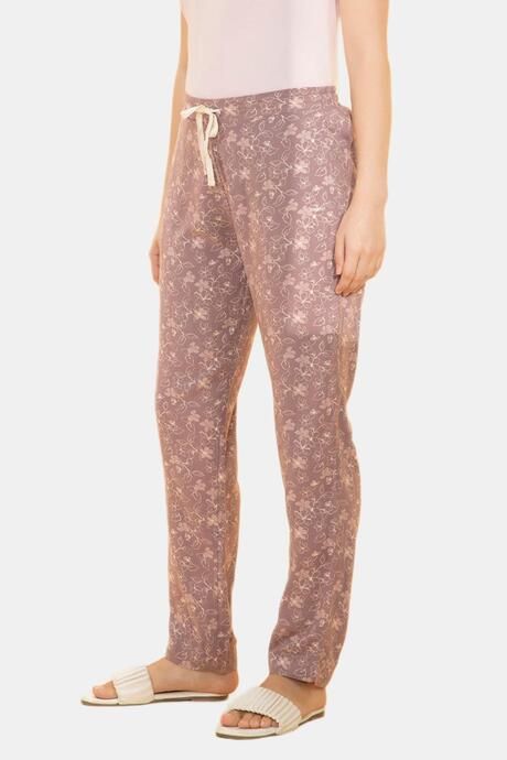 Amante Full Length Pyjama Bottom - Chamomile Floral Print — image 2